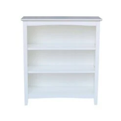 Shaker Bookshelf - International Concepts White