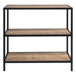 30" Quinton 2 Shelf Bookcase Salvage Oak - OSP Home Furnishings