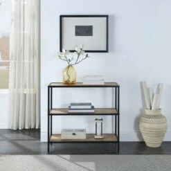 30" Quinton 2 Shelf Bookcase Salvage Oak - OSP Home Furnishings -Bookshelves Sales Shop unnamed file 3748