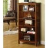 48" Tarchel 5 Shelves Media Shelf Antique Oak - HOMES: Inside + Out