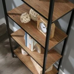 56.77" 4 Shelves North Avenue Vertical Bookcase Sindoori Mango - Sauder -Bookshelves Sales Shop unnamed file 3764