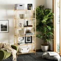 Arden 6 Tier Etagere Clear - Safavieh