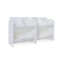 UNiPLAY Toy Organizer With 6 Removable Storage Bins and Block Play Panel, Multi-Size Bin Organizer -Bookshelves Sales Shop unnamed file 379