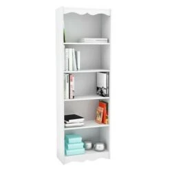72" Hawthorn Tall Adjustable Bookcase - CorLiving Black -Bookshelves Sales Shop unnamed file 3799