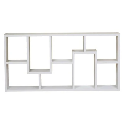 71" Highpoint Bookcase - HOMES: Inside + Out White 7 71" Highpoint Bookcase - HOMES: Inside + Out White - Image 5