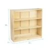 ECR4Kids Classic Birch Bookcase