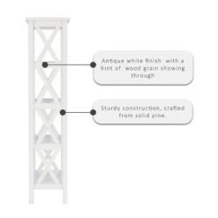 Davis Bookcase - Linon Driftwood 16 Davis Bookcase - Linon Driftwood -Bookshelves Sales Shop unnamed file 3936