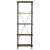 Ronay Rustic Industrial Etagere Bookshelf - Inspire Q Oak -Bookshelves Sales Shop unnamed file 3950