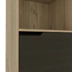 67" Aster 2 Tier Shelf Slim Bookshelf Light Wood - RST Brands -Bookshelves Sales Shop unnamed file 4009