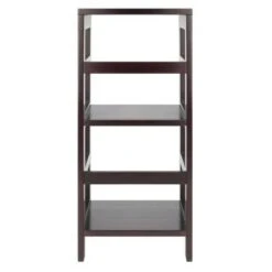 29.21" 2 Tier Leo Shelf Storage or Bookshelf Narrow Espresso Finish - Winsome 10 29.21" 2 Tier Leo Shelf Storage or Bookshelf Narrow Espresso Finish - Winsome -Bookshelves Sales Shop unnamed file 4047