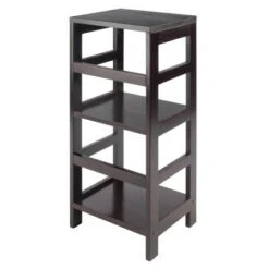 29.21" 2 Tier Leo Shelf Storage or Bookshelf Narrow Espresso Finish - Winsome 11 29.21" 2 Tier Leo Shelf Storage or Bookshelf Narrow Espresso Finish - Winsome -Bookshelves Sales Shop unnamed file 4048