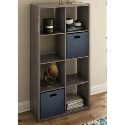 ClosetMaid Bookcase Open Back 8-Cube Storage Organizer, Graphite Gray (2 Pack) -Bookshelves Sales Shop unnamed file 4062
