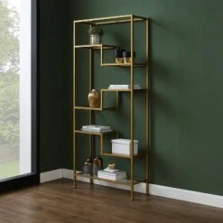 78" Sloane Etagere - Crosley Black