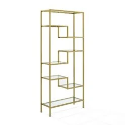 78" Sloane Etagere - Crosley Black -Bookshelves Sales Shop unnamed file 4070