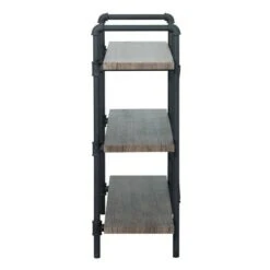 41.75" Indiana Industrial 3-Tier Shelf Dark Brown - Christopher Knight Home 9 41.75" Indiana Industrial 3-Tier Shelf Dark Brown - Christopher Knight Home -Bookshelves Sales Shop unnamed file 4102
