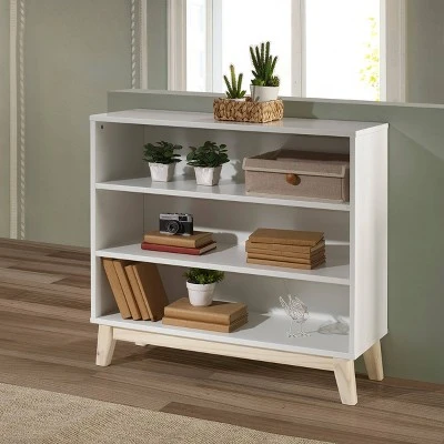 34" Under Window 3-Shelf Bookcase - Alaterre Furniture 4 34" Under Window 3-Shelf Bookcase - Alaterre Furniture - Image 2
