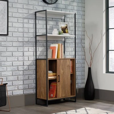 59.56" 2 Open Shelves Tremont Row Vertical Bookcase Sindoori Mango - Sauder 4 59.56" 2 Open Shelves Tremont Row Vertical Bookcase Sindoori Mango - Sauder - Image 2
