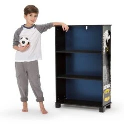 DC Comics Batman 3 Tier Bookshelf - Delta Children -Bookshelves Sales Shop unnamed file 4225