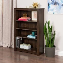 4 Shelf Bookcase Espresso - Prepac -Bookshelves Sales Shop unnamed file 4233