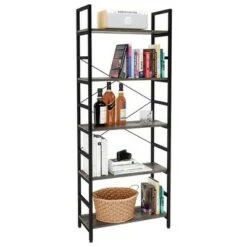 Bestier 5 Tier Adjustable Multifunctional Storage Display Bookcase 26 Inch 13 Bestier 5 Tier Adjustable Multifunctional Storage Display Bookcase 26 Inch -Bookshelves Sales Shop unnamed file 424