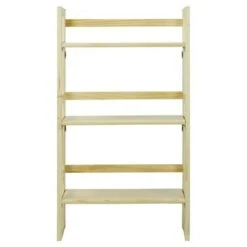 Flora Home 37" Folding Student Bookcase Espresso