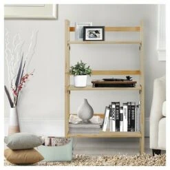 Flora Home 37" Folding Student Bookcase Espresso -Bookshelves Sales Shop unnamed file 4250