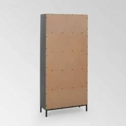 67.25" Gallatin Contemporary Cube Unit Bookcase Dark Gray - Christopher Knight Home -Bookshelves Sales Shop unnamed file 4276