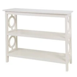 32.25" 3 Shelf Bookcase - Decor Therapy Cream -Bookshelves Sales Shop unnamed file 4309