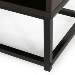 65" Bucy Modern Industrial 6 Shelf V Bookcase - Christopher Knight Home Dark Gray/black -Bookshelves Sales Shop unnamed file 4357