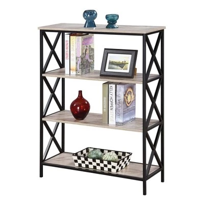42" Tucson 4 Tier Bookcase - Breighton Home Sandstone 4 42" Tucson 4 Tier Bookcase - Breighton Home Sandstone - Image 2