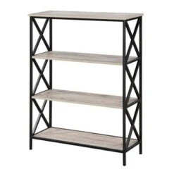 42" Tucson 4 Tier Bookcase - Breighton Home Sandstone 8 42" Tucson 4 Tier Bookcase - Breighton Home Sandstone -Bookshelves Sales Shop unnamed file 4408