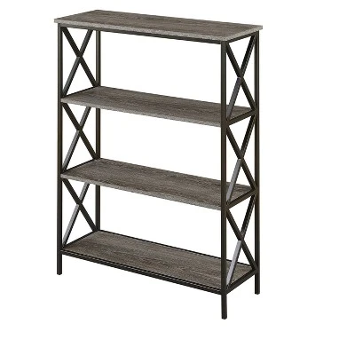 42" Tucson 4 Tier Bookcase - Breighton Home Sandstone 6 42" Tucson 4 Tier Bookcase - Breighton Home Sandstone - Image 4