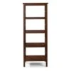 Titian 4 Shelf Bookcase - Linon Brown
