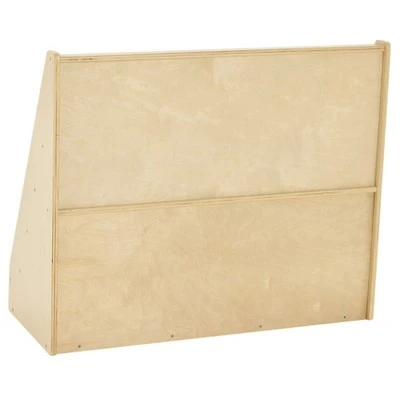 ECR4Kids Birch Hardwood Single-Sided Bookcase Display Stand for Kids, 5 Shelves, Natural Finish 9 ECR4Kids Birch Hardwood Single-Sided Bookcase Display Stand for Kids, 5 Shelves, Natural Finish - Image 7