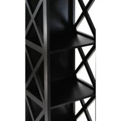 Contemporary 3 Tier Wooden Shelf - Olivia & May Black -Bookshelves Sales Shop unnamed file 4458