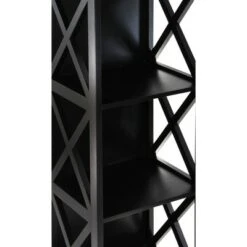 Contemporary 3 Tier Wooden Shelf - Olivia & May Black -Bookshelves Sales Shop unnamed file 4465