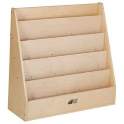ECR4Kids Birch Streamline Book Display Stand, Kids Wooden Book Rack, Forward Facing Bookshelf -Bookshelves Sales Shop unnamed file 447