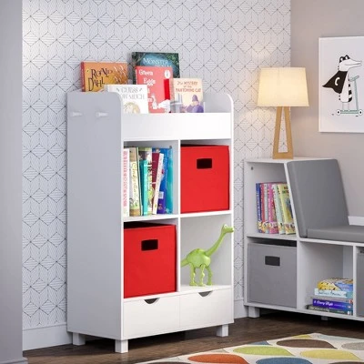 RiverRidge Home Kids' Book Nook Cubby Storage Cabinet with Bookrack - RiverRidge 5 RiverRidge Home Kids' Book Nook Cubby Storage Cabinet with Bookrack - RiverRidge - Image 3