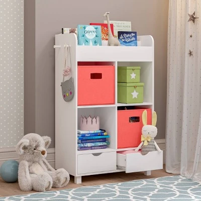 RiverRidge Home Kids' Book Nook Cubby Storage Cabinet with Bookrack - RiverRidge 8 RiverRidge Home Kids' Book Nook Cubby Storage Cabinet with Bookrack - RiverRidge - Image 6