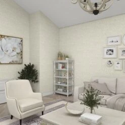 55" Metal and Wood 5 Tiered Wall Shelf White - Olivia & May -Bookshelves Sales Shop unnamed file 4539