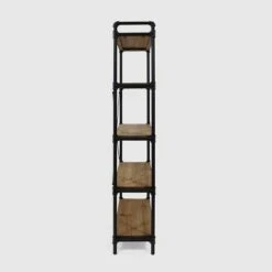 71" Driscoe Industrial 5 Shelf Bookcase Antique Brown - Christopher Knight Home -Bookshelves Sales Shop unnamed file 4595