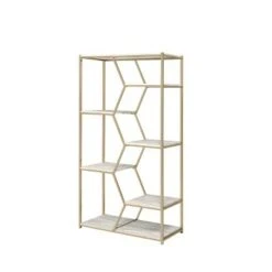 72" Otum 7 Shelf Bookcase - HOMES: Inside + Out Silver 8 72" Otum 7 Shelf Bookcase - HOMES: Inside + Out Silver -Bookshelves Sales Shop unnamed file 4598