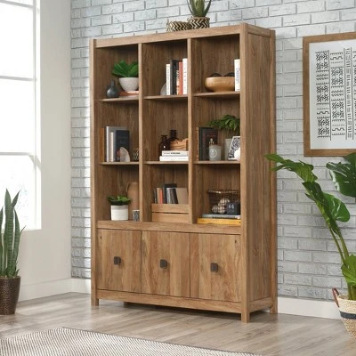 72" Cannery Bridge Storage Wall Cabinet Sindoori Mango - Sauder 3 72" Cannery Bridge Storage Wall Cabinet Sindoori Mango - Sauder