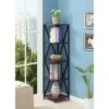 Breighton Home Tucson Metal 5 Tier Corner Bookcase - Johar Furniture Gray/black -Bookshelves Sales Shop unnamed file 4633