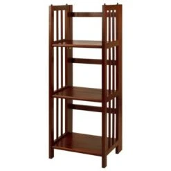 38" 3-Shelf Folding Bookcase - Flora Home Walnut 19 38" 3-Shelf Folding Bookcase - Flora Home Walnut -Bookshelves Sales Shop unnamed file 4649