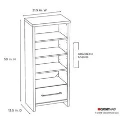 ClosetMaid 165100 Decorative Storage Tower Bookcase with Drawer, White (2 Pack) 9 ClosetMaid 165100 Decorative Storage Tower Bookcase with Drawer, White (2 Pack) -Bookshelves Sales Shop unnamed file 4655