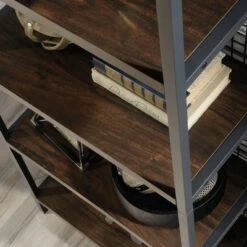 60" Market Commons Bookcase Rich Walnut - Sauder -Bookshelves Sales Shop unnamed file 4670