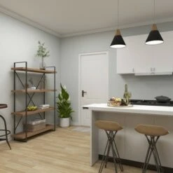 Olivia & May 67" Tall Industrial Metal and Wood Bookshelf Brown - Olivia & May 25 Olivia & May 67" Tall Industrial Metal and Wood Bookshelf Brown - Olivia & May -Bookshelves Sales Shop unnamed file 4720