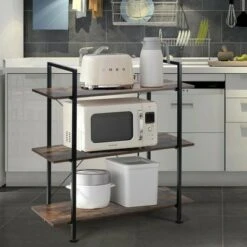 Costway 3-Tier Bookshelf Industrial Bookcase Display Shelf Storage Rack Rustic Brown 13 Costway 3-Tier Bookshelf Industrial Bookcase Display Shelf Storage Rack Rustic Brown -Bookshelves Sales Shop unnamed file 474