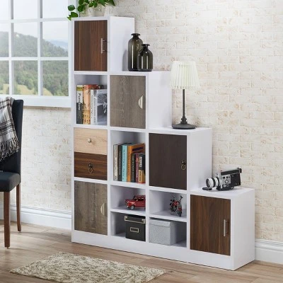 61.5" Hirsch Contemporary Bookcase White - HOMES: Inside + Out 3 61.5" Hirsch Contemporary Bookcase White - HOMES: Inside + Out